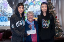 Britannia Seniors donation received